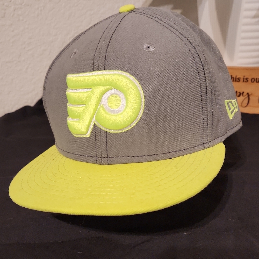NHL New Era Black and Gray Cap
